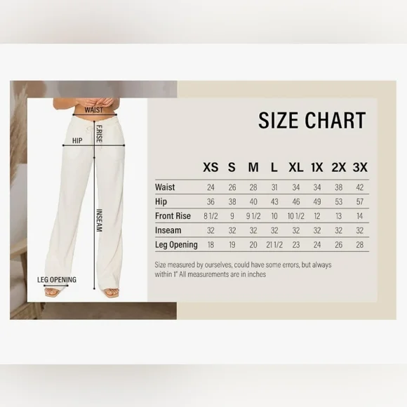 CALI 1850 Los Angeles Tropical Print Linen Blend Lounge Pants Size M - Picture 6 of 15